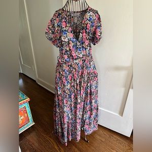 August’s the Label floral wrap dress size 6